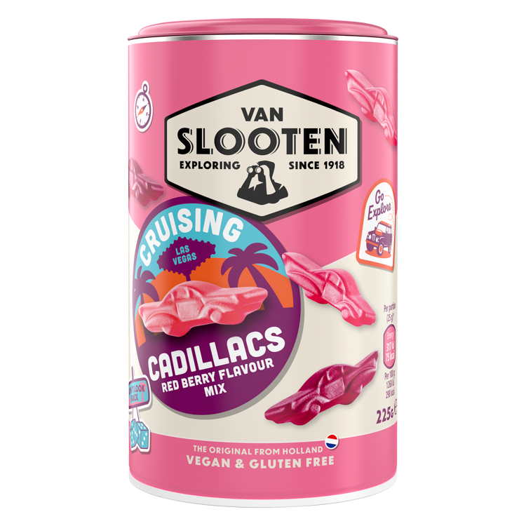 Cruising Cadillacs Red Berry VEGAN 225g