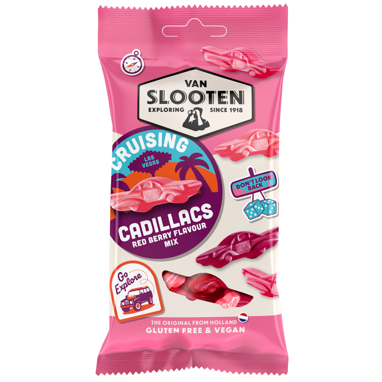 Cruising Cadillacs Red Berry VEGAN 60g
