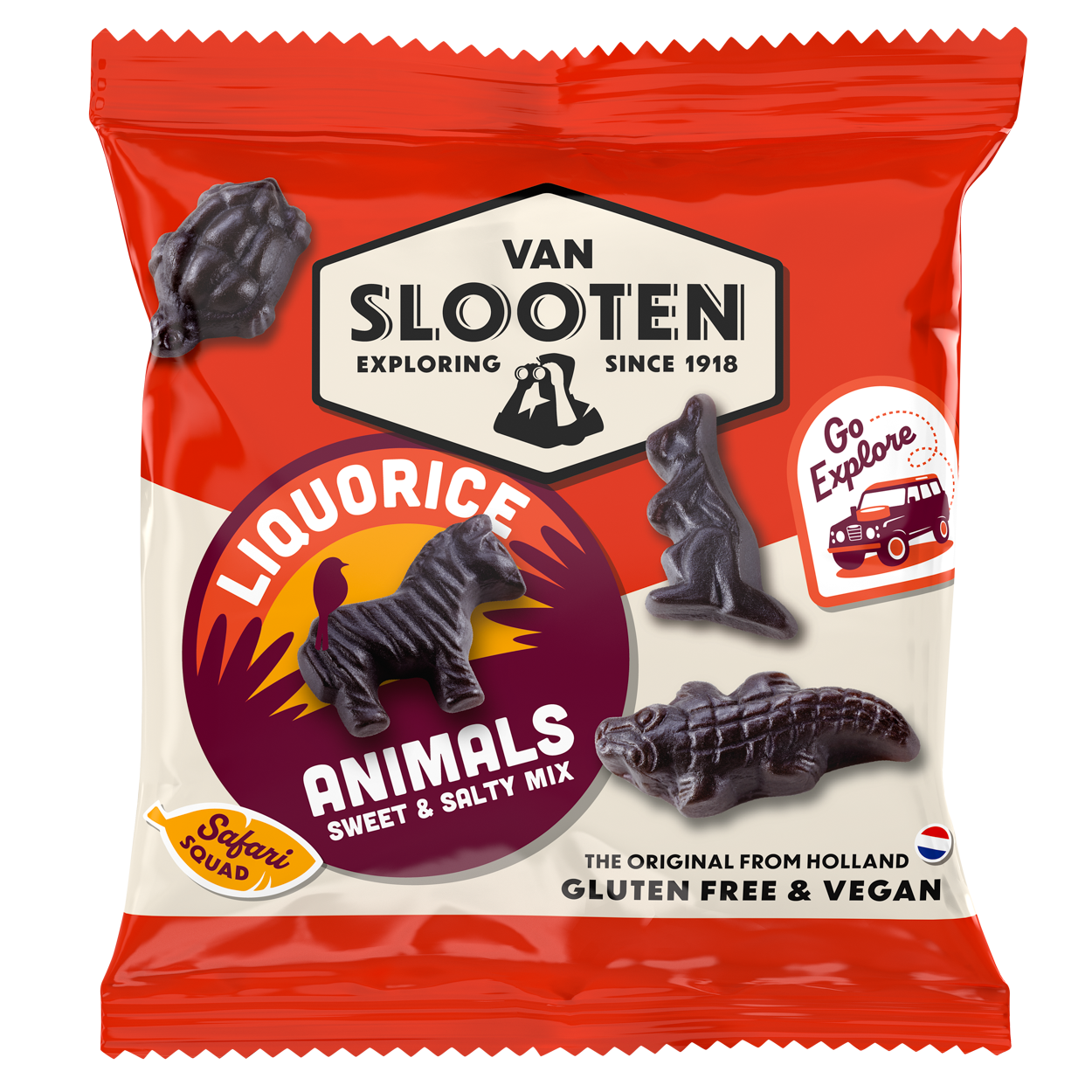 Liquorice Animals Mix of Sweet & Salty 20g