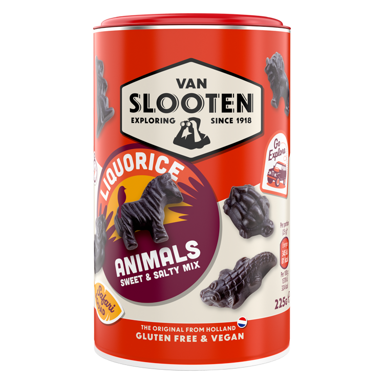Liquorice Animals Mix of Sweet & Salty 225g