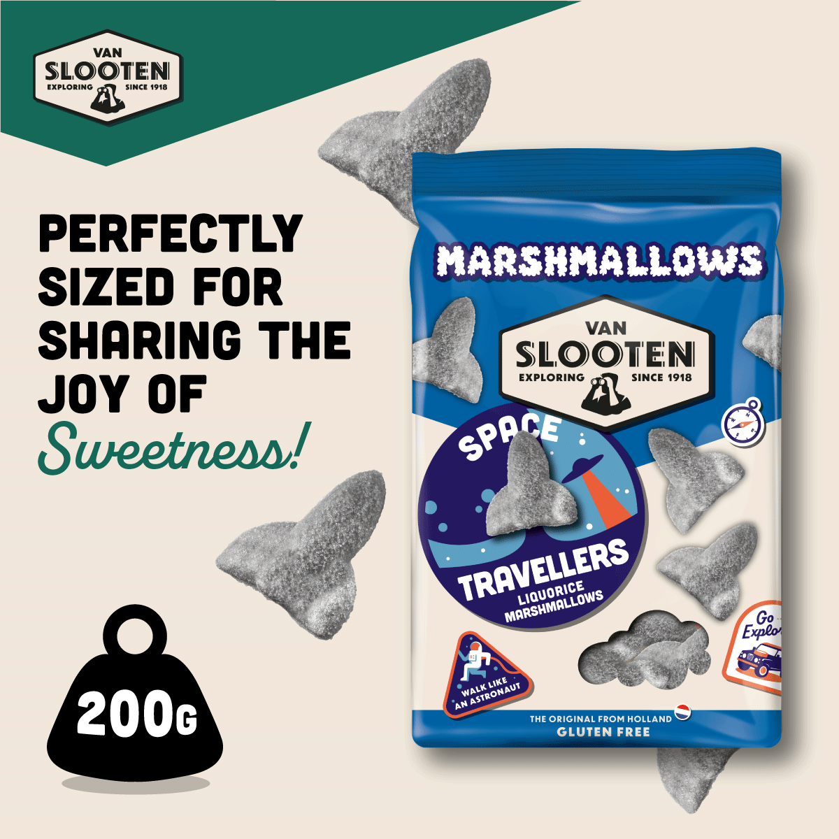 Space Travellers Marshmallows 250g