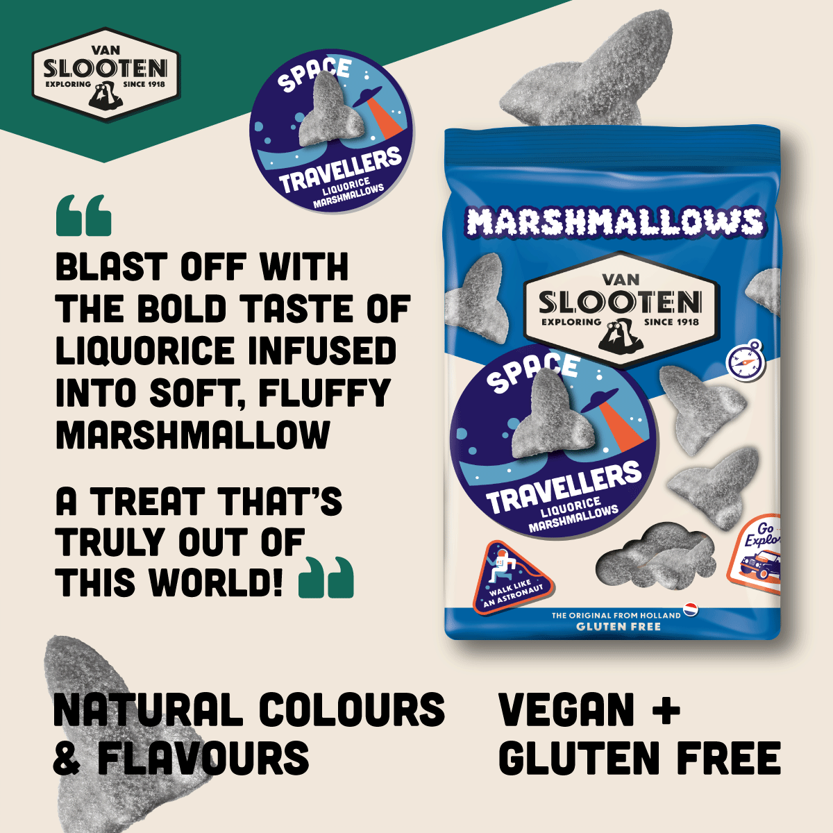 Space Travellers Marshmallows 250g