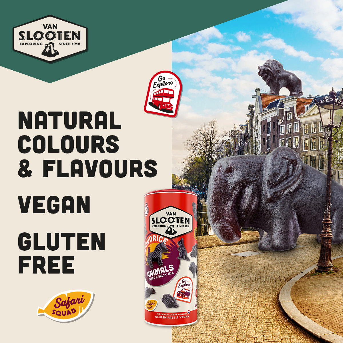 Liquorice Animals Mix of Sweet & Salty 360g