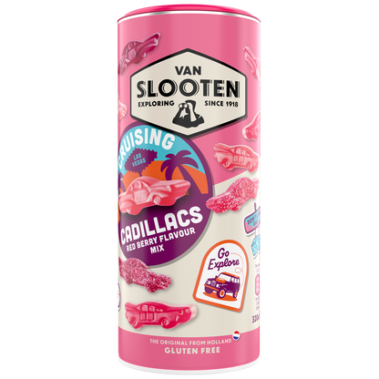 Cruising Cadillacs Red Berry Mix 320g