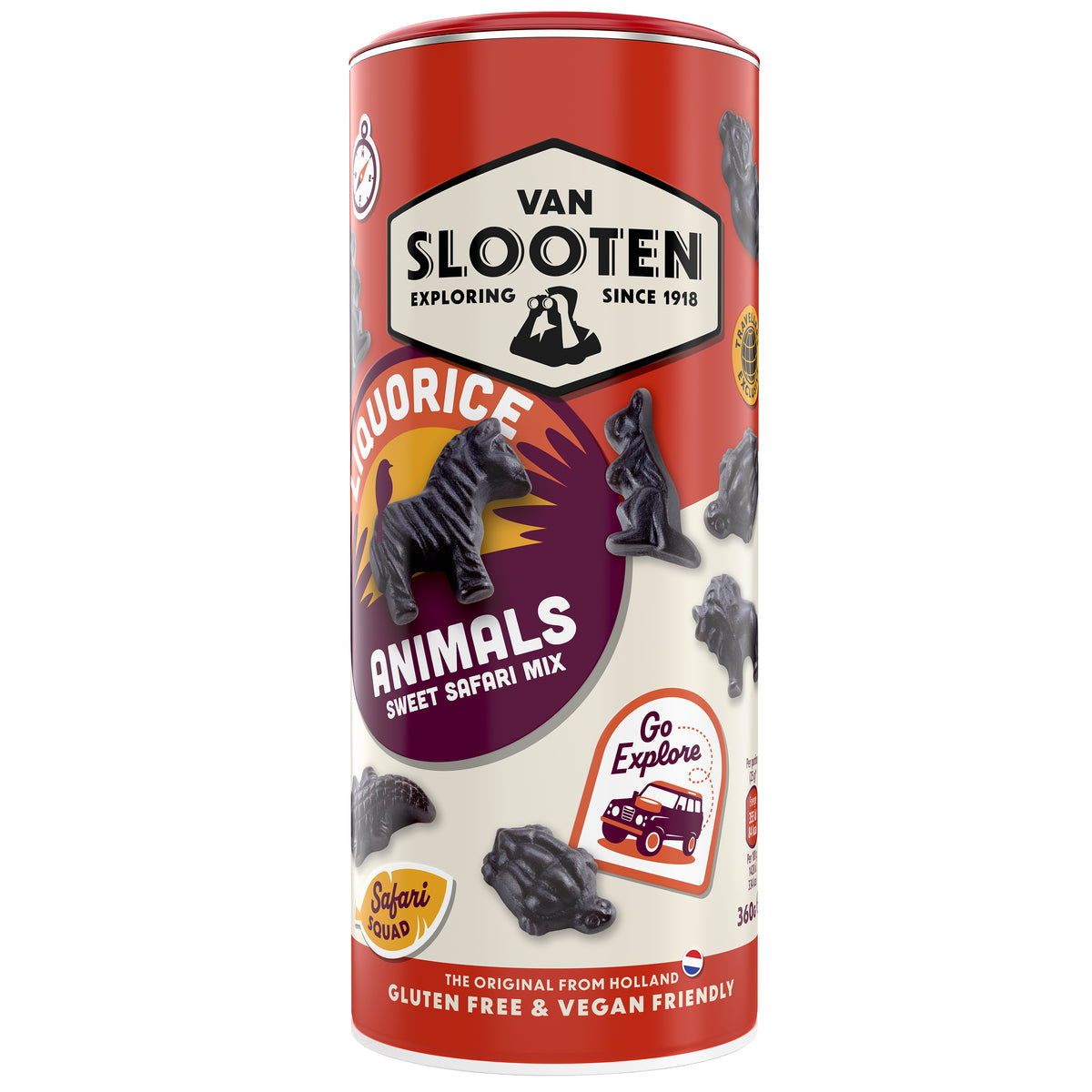 Liquorice Animals Sweet Safari Mix 360g