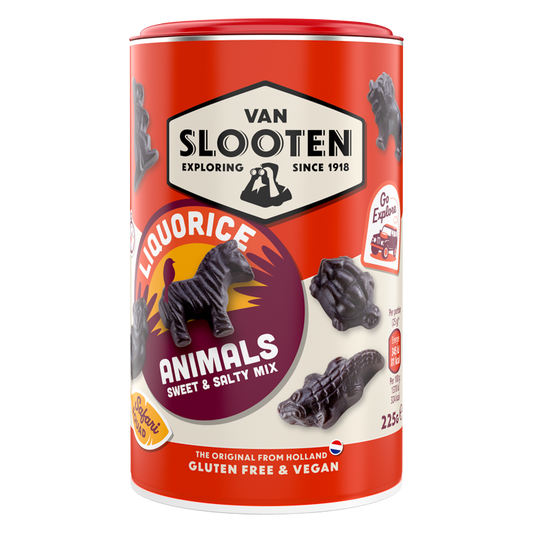 Liquorice Animals Mix of Sweet & Salty 225g