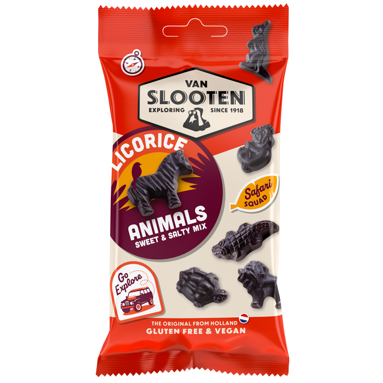 Licorice Animals Gift Box (12 x 60g Bags)