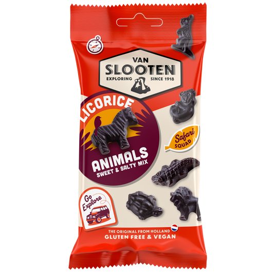 Liquorice Animals Mix of Sweet & Salty 60g