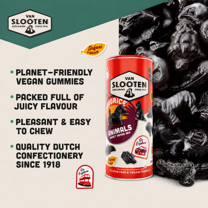 Liquorice Animals Sweet Safari Mix 360g