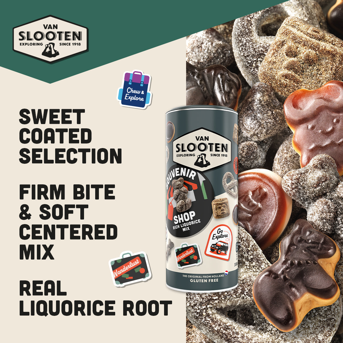 Souvenirshop Rich Liquorice Mix 300g