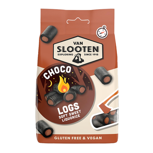 Choco Logs 100g (Soft Liquorice)