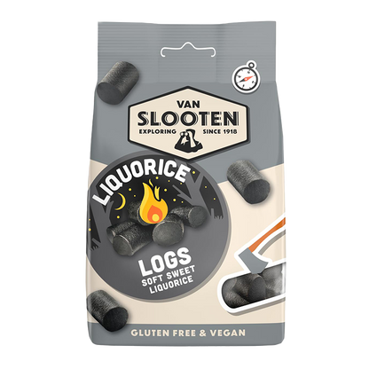 Liquorice Logs 100g (Soft Liquorice)