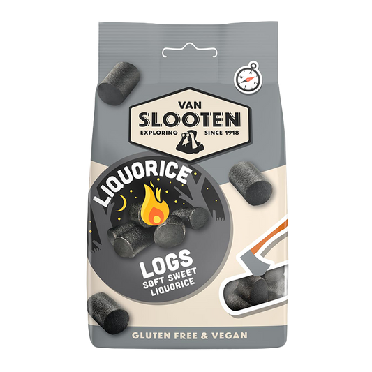 Liquorice Logs 100g (Soft Liquorice)