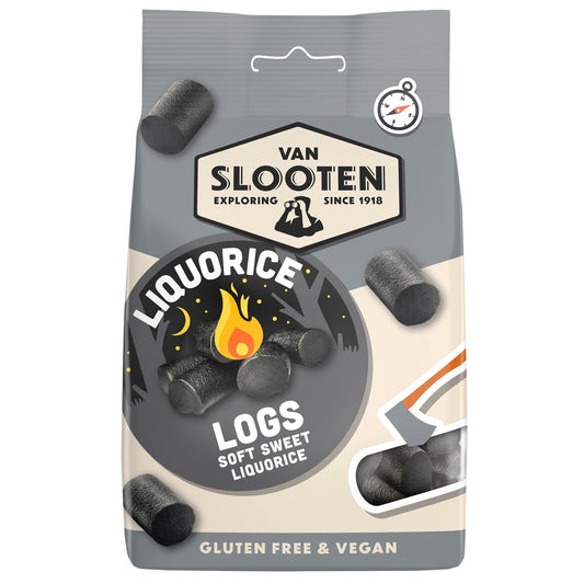Liquorice Logs (8 x 100g bags)