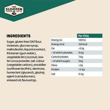 Choco Logs 100g (Soft Liquorice)