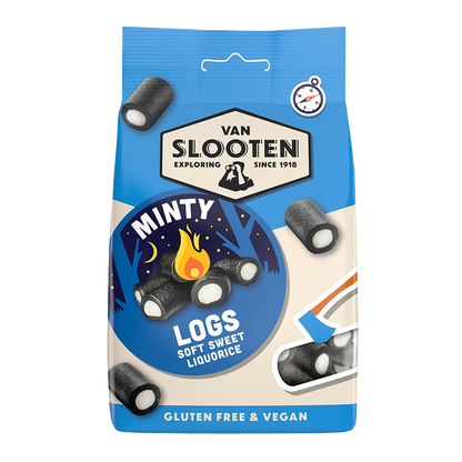 Minty Logs 100g (Soft Liquorice)