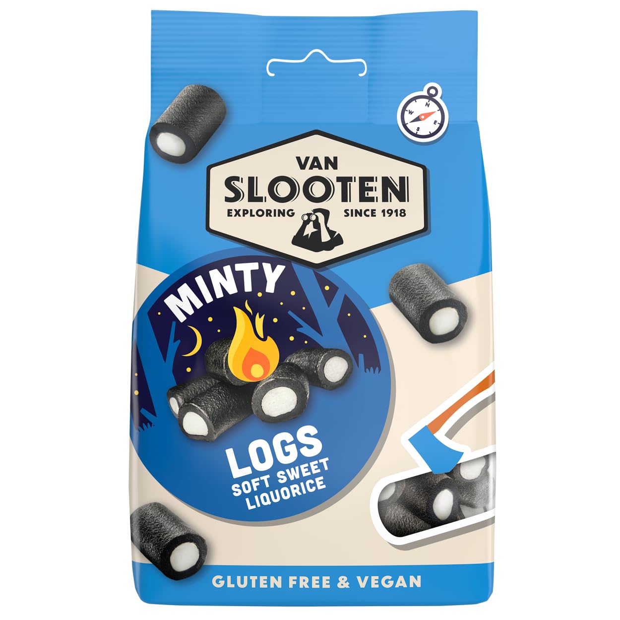 Minty Logs 100g (Soft Liquorice)