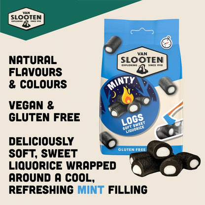 Minty Logs 100g (Soft Liquorice)