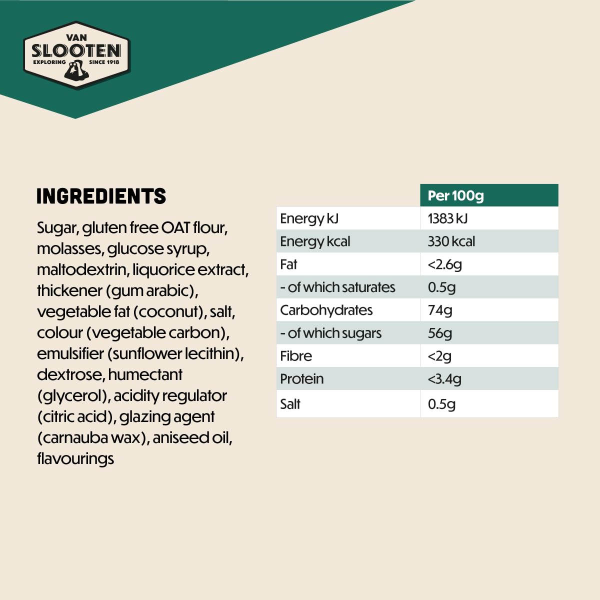 Minty Logs 100g (Soft Liquorice)